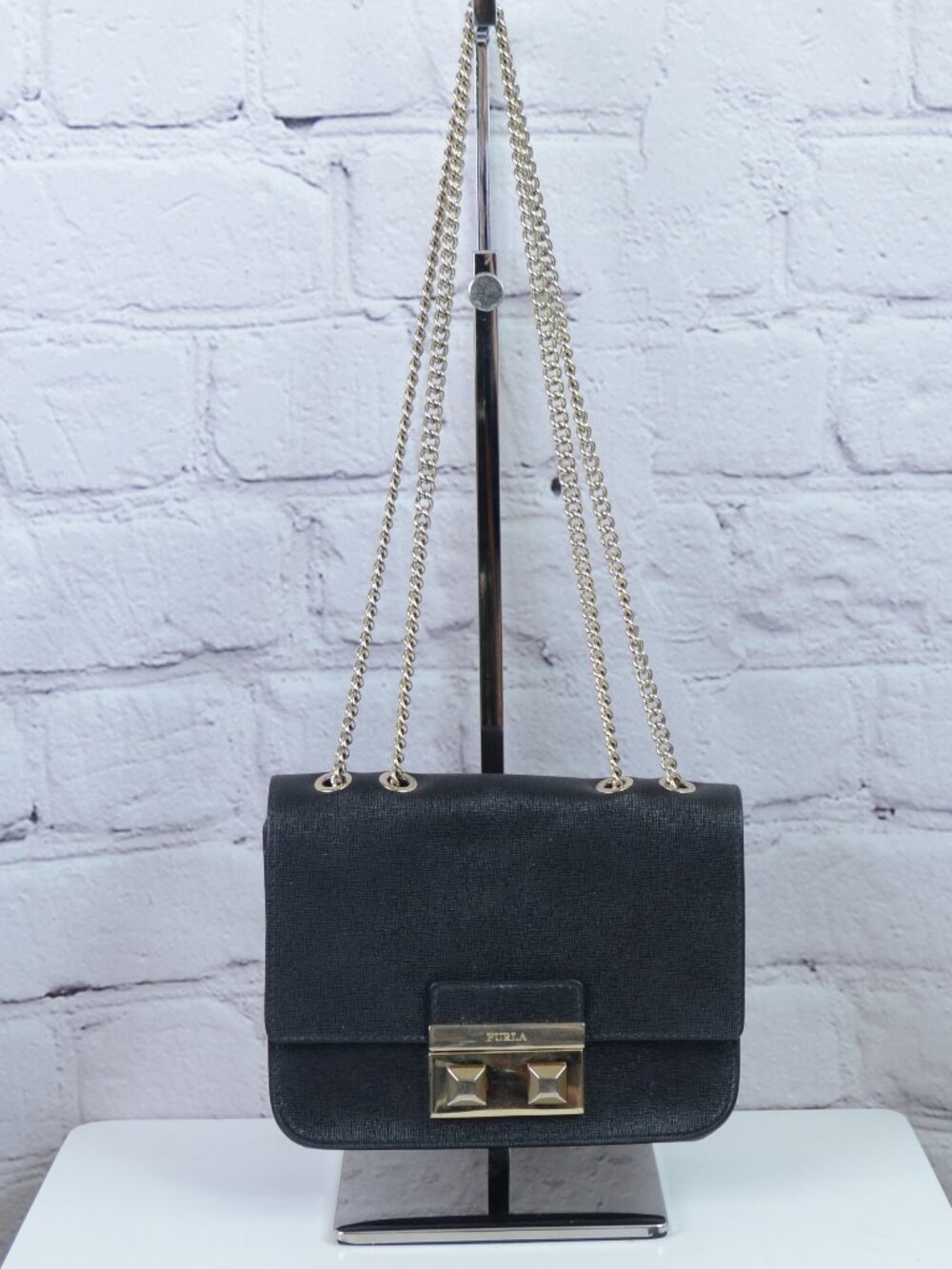 FURLA Bella Mini Chain Crossbody / Shoulder Bag